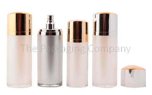 Oval Dip Tube Lotion Bottles in Polymethyl methacrylate or Polypropylene (60 & 120 ml)