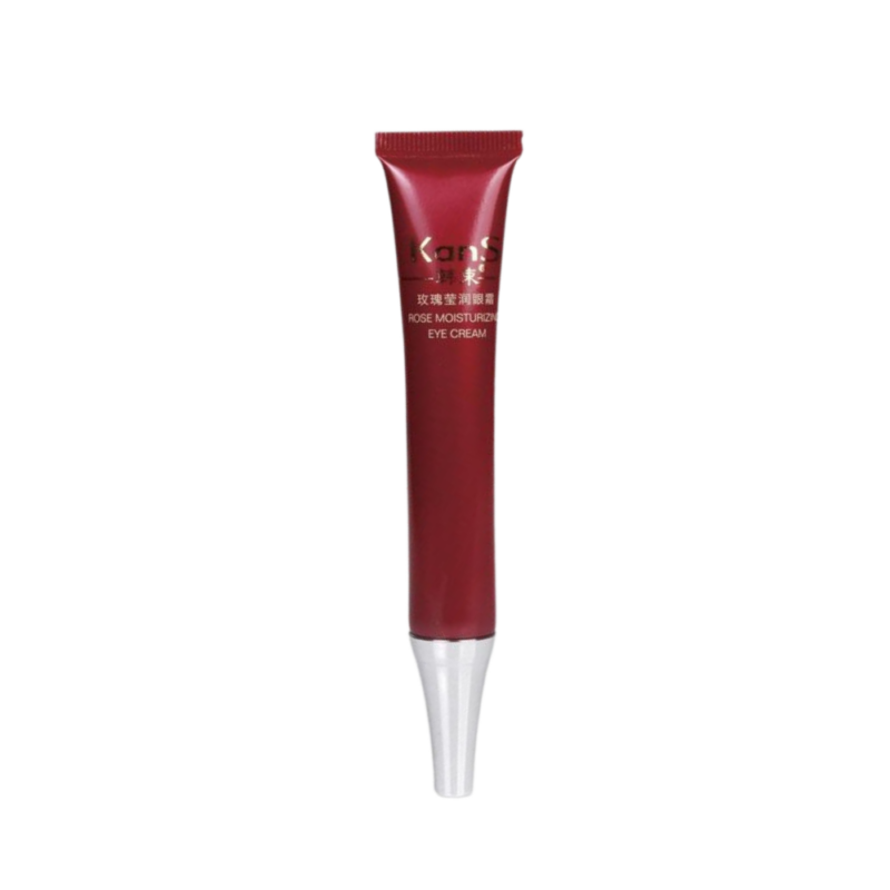 Squeeze Tube with Pointed Cap, Pointed Twist Cap, Red Custom Color Squeeze Tube, Tube for Skincare