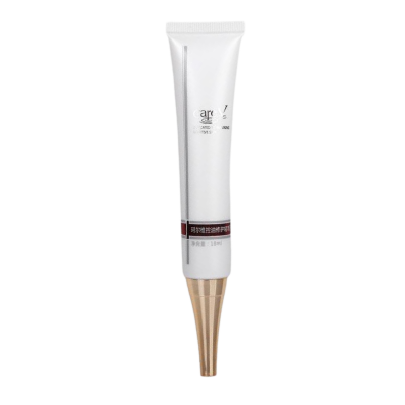 Needle Nose Cosmetic Tube, Acrylic Cap, Twist Cap, Custom Squeeze Tube