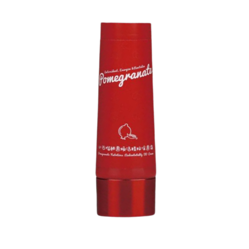 custom cosmetic squeeze tube, oval skincare tube, twist cap