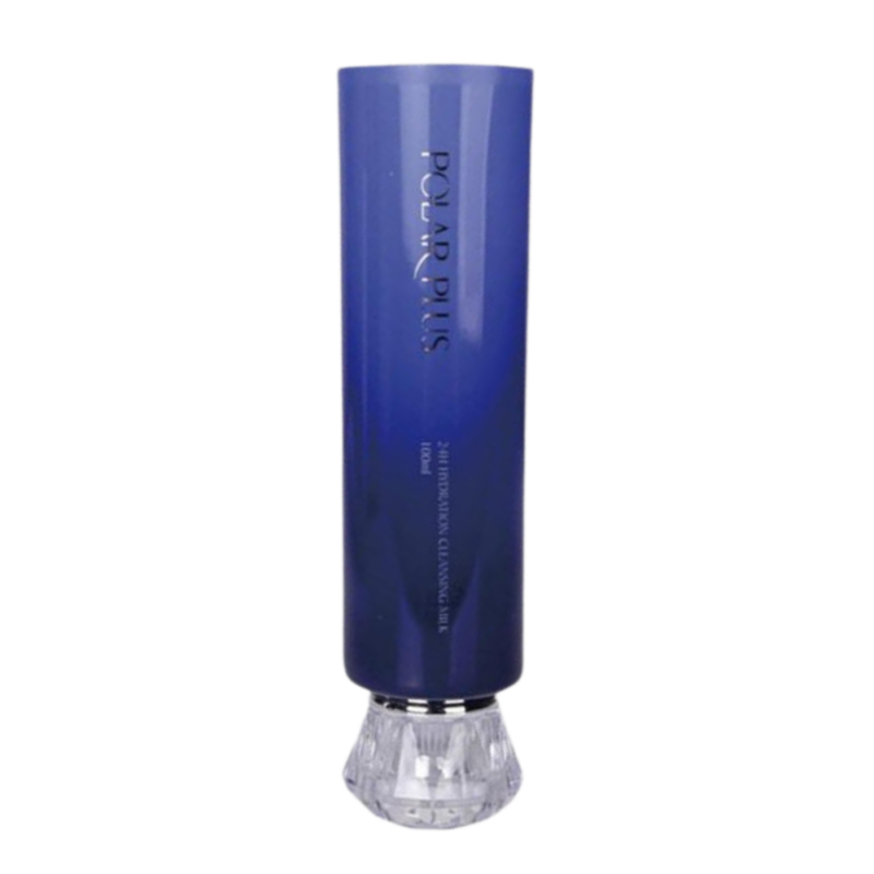 Cosmetic Squeeze Tube with Clear Cap, Screw Cap, Custom Tube for Lotion and Cream