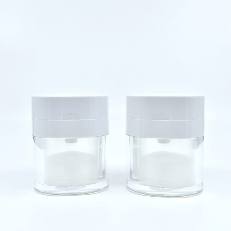 Square Airless Pump Jar