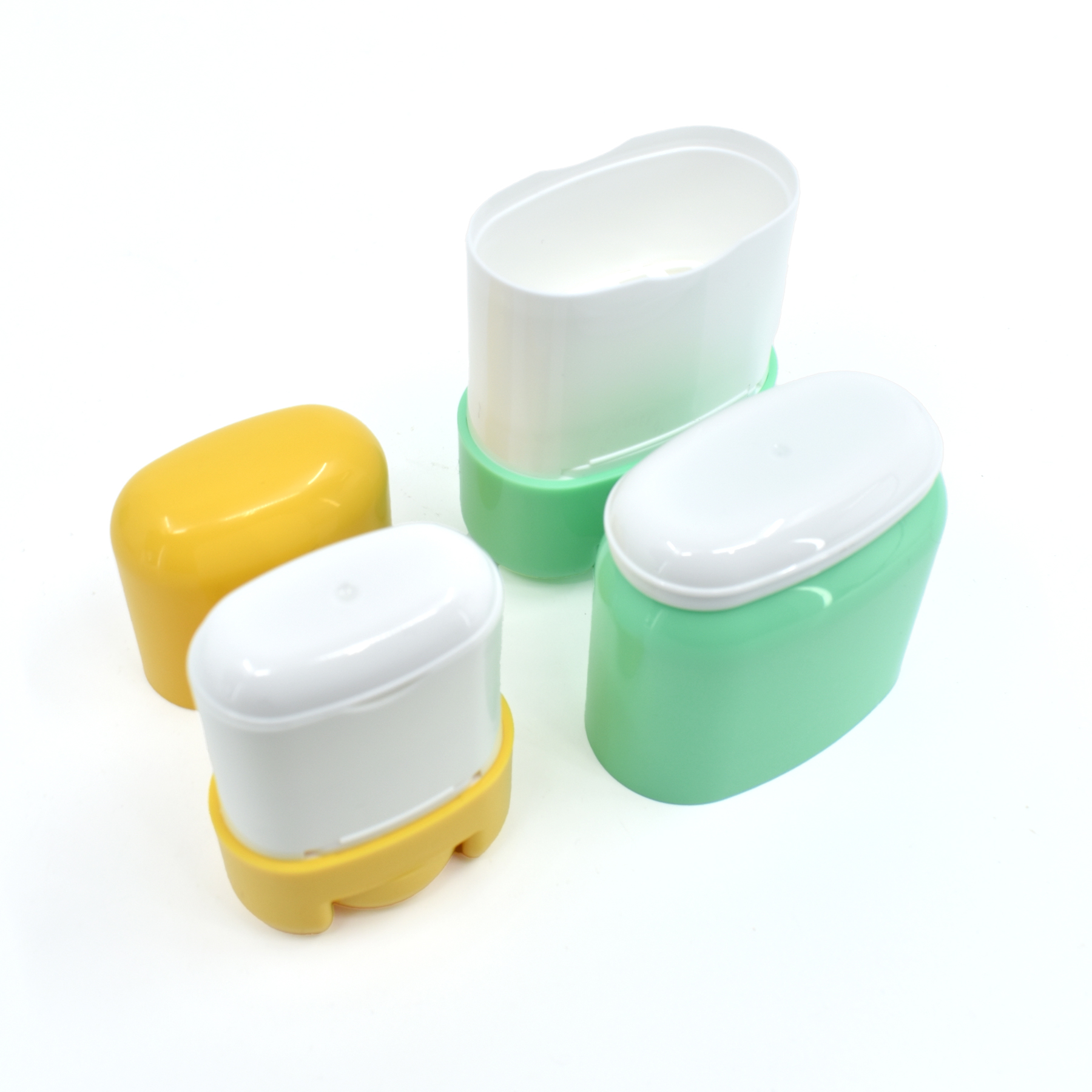 15ml and 35ml PCR Refillable Deodorant Container 35ml PCR Deodorant Container with Refillable Insert, 50ml PCR Deodorant Container with Refillable Container