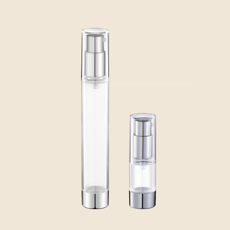 Slim airless bottle